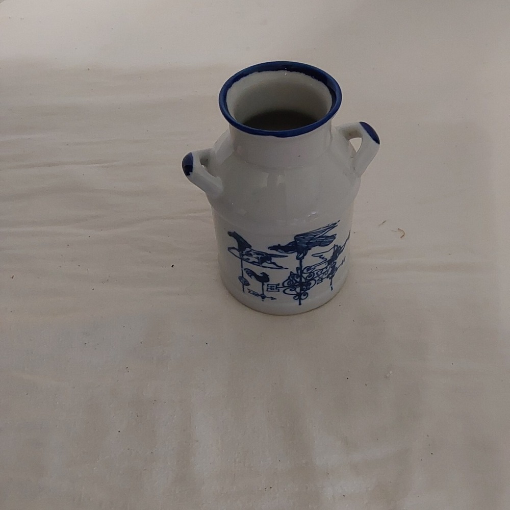 Vintage Cream Jug - White Ceramic‎ Pitcher for Kitchen Decor or Serving